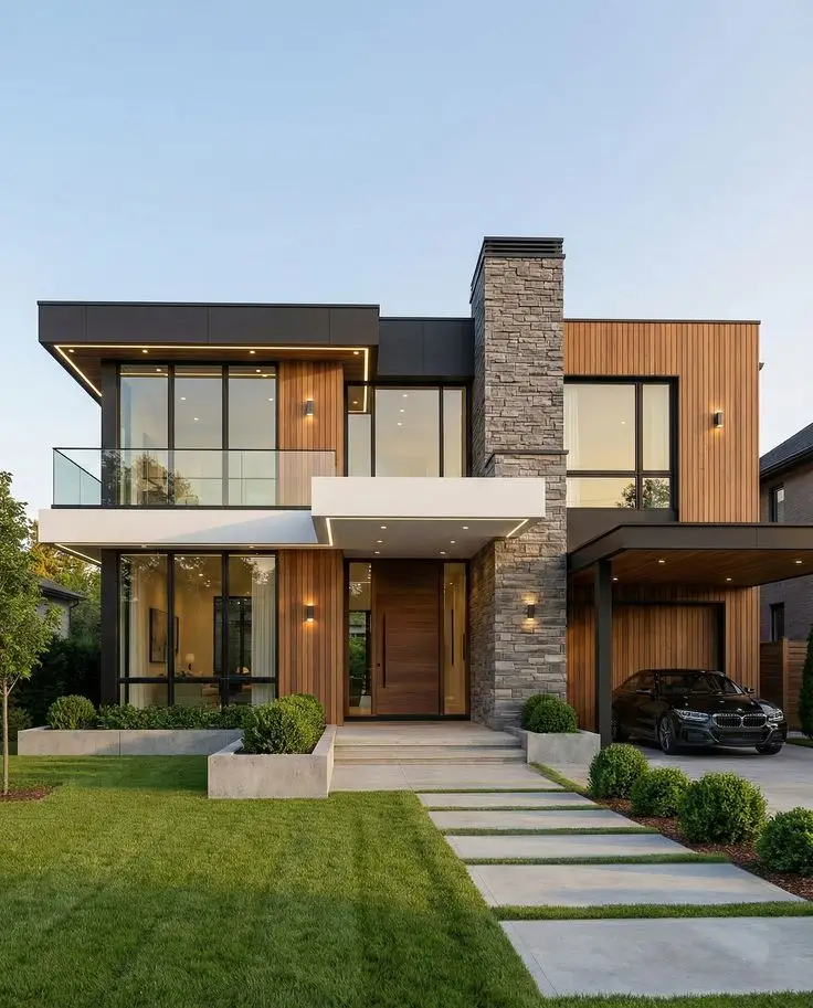 modern home exterior image